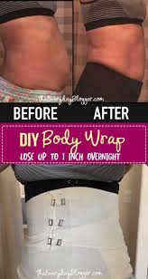 diy body wrap lose up to 1 inch