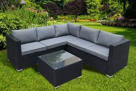 5 seater rattan garden furniture set