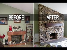 Eldorado Stone Fireplace Installation