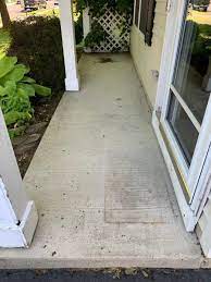 porch floor with concrete paint