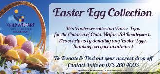 We are here to ensure that your journey with us, either as a donor or an intended parent is a positive and successful one. Child Welfare South Africa Roodepoort Easter Egg Collection This Easter We Collecting Easter Eggs For The Children Of Child Welfare Sa Roodepoort Please Help Us By Donating Any Easter Eggs Thanking