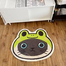 cartoon frog cat rug 2 patterns 4