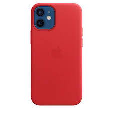 Iphone 12 | 12 pro. Iphone 12 Mini Leather Case With Magsafe Product Red Apple