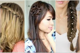 Our pictures of hairstyles are here to help decide on a new look. Fashion Trends Simple Hairstyle For Girls Which Can Be Get Easily In Different Occasion Of Life