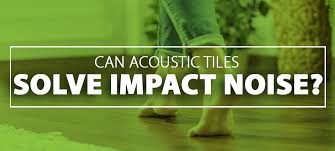 can acoustic tiles solve impact noise