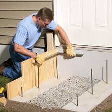 How To Pour Concrete Steps For A Porch
