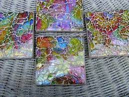 Colorful Tempered Glass Mosaic Tile