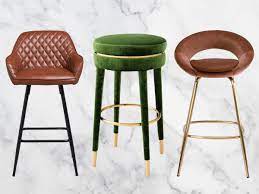 Both strong and sumptuous in their glamour, they use the finest real leather for an padded antique slate real leather seat. Best Bar Stools For Your Kitchen Island Or Breakfast Bar The Independent