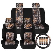 Hunting Inspired Print Trim Seat Covers