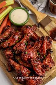 Best Barbecue Chicken Wings gambar png