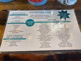nutrition hub for a healthy shake