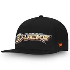 Details About Fanatics Branded Anaheim Ducks Black Depth Emblem Snapback Adjustable Hat