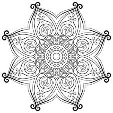 All spiral design click celtic mandala coloring colouring pages page image geometric printable color version with pattern download view online compatible ipad android tablets flower. Spiral Mandala Coloring Page M110 Color A Mandala