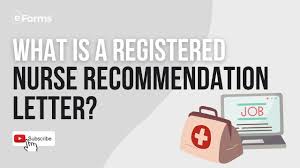 registered nurse recommendation letter