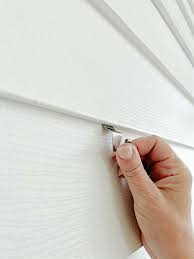 how to hang decorations on vinyl siding