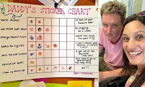 Moms Over The Top Chore Chart For Dad Sparks Debate Over