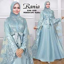 Dengan kombinasi desain modern akan tampak mewah dan elegan. Baju Gamis Murah Desain Modis Ella502 Cocok Untuk Wanita Muslimah