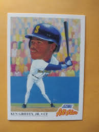 It was the object of affection for the golden age of baseball and only the t206 honus wagner and 1952 topps mickey mantle are considered its equals. 1992 Score All Star Ken Griffey Jr 436 Hof Baseball Card