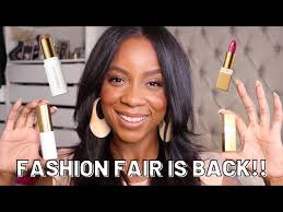 fashion fair cosmetics is back