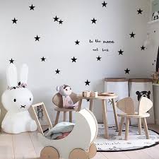 Baby Nursery Bedroom Stars Wall Sticker