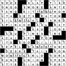 la times crossword answers 15 may 2018