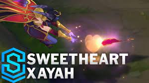 Sweetheart Xayah Skin Spotlight - League of Legends - YouTube