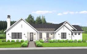 Modern Farmhouse House Plan 2