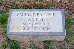 emily katherine lipscomb bailey 1913