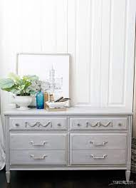 painted french dresser makeover