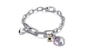 charm bracelets gold silver rose