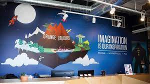 10 creative office wall design ideas to
