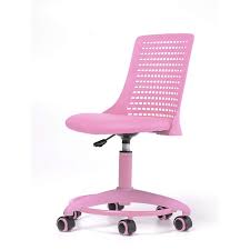 Shop our pink desk chair selection from the world's finest dealers on 1stdibs. Office Factor Kids Chair Adjustable Height Kids Chair Revolving Chair With Wheels Breathable Back Chair For Kids Color Pink Walmart Com Walmart Com