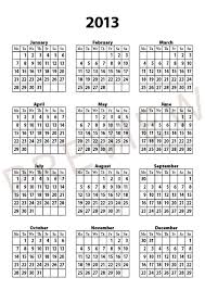 2013 Calendar Template Rome Fontanacountryinn Com