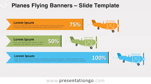 planes flying banners for powerpoint