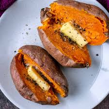 microwave sweet potato hungry healthy