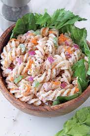 easy tuna pasta salad recipe foxy folksy