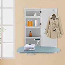 Wall Mount Ironing Board Cabinet Built