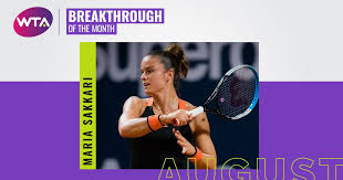Maria sakkari was born on 24 jul 1995 (25) in athens, greece; August Breakthrough Player Of The Month Maria Sakkari