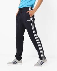 Striped Track Pants With Elasticated Waistband