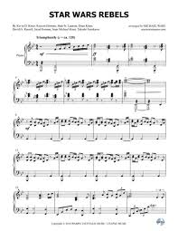 Sheet music arranged for big note, and easy piano in c major. Star Wars Rebels By Digital Sheet Music For Download Print H0 692361 Sc001659934 Sheet Music Plus