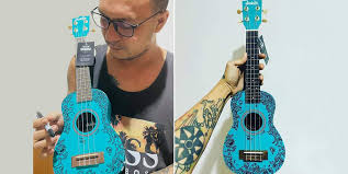 auction for myanmar rocker s ukulele