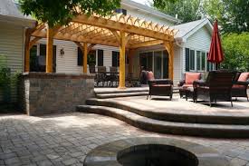Patio And Fire Pit In Hinsdale Il