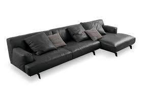 modular sofa with leather or fabric