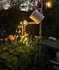 Diy Watering Can Fairy Lights