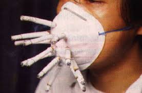 Multi-Cigarette Smoking Accessories: Cancer Fashion Masks