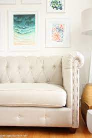 light coloured sofa even with kids