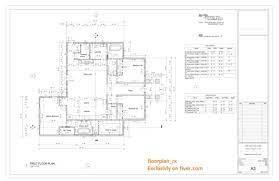 Draw Architectural Floorplan Or