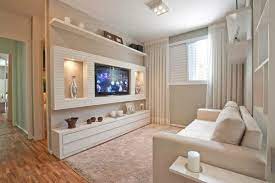 Tv Wall Decor Condo Living Room