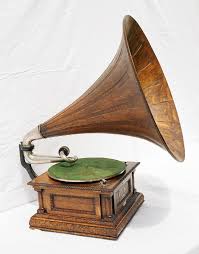 Later, the two pair up to form the victor talking machine. Old Technology Vintage Music Players