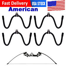 4 Bow Traditional Archery Bow Rack Wall